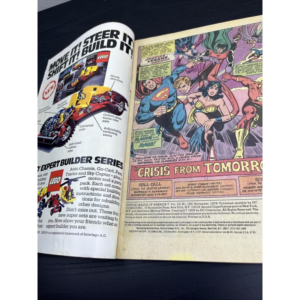 Justice League Of America #160 Vol 1 Newsstand DC Comics 1978 Bronze Age Comic - Picture 9 of 9